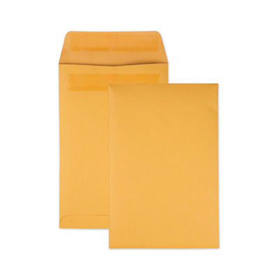 Redi-Seal Catalog Envelope, #1 3/4, Cheese Blade Flap, Redi-Seal Adhesive Closure, 6.5 x 9.5, Brown Kraft, 250/Box